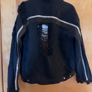 Distressed Jean Jacket